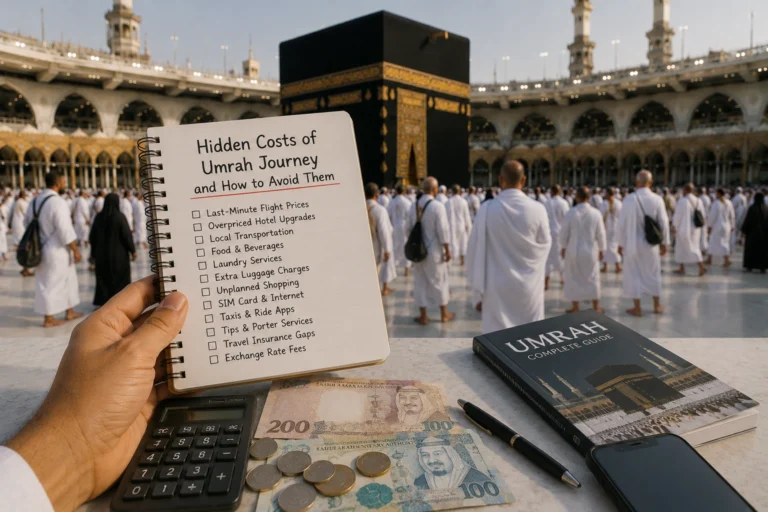Hidden Costs of Umrah Journey and How to Avoid Them 2 Hidden Costs of Umrah Journey and How to Avoid Them